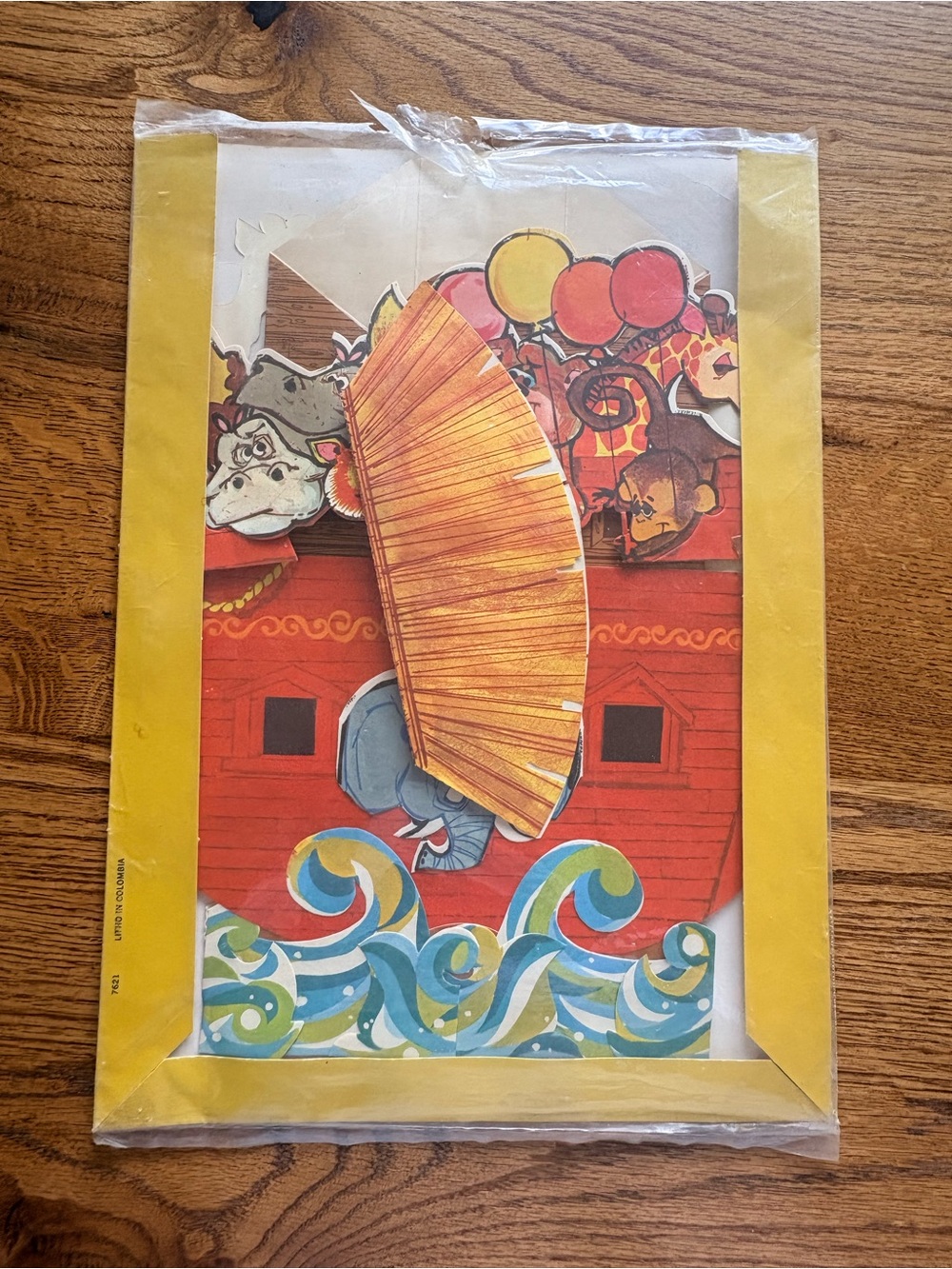 Vintage Gibson Noah’s Ark Party Pop-Up Centerpiece- Party Decor- original pkg - Picture 10 of 10